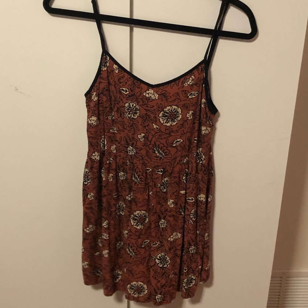 Brown romper